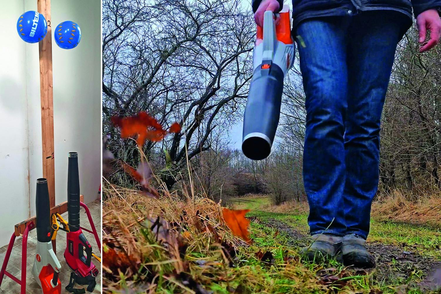 Test af løvblæsere Test af løvblæsere